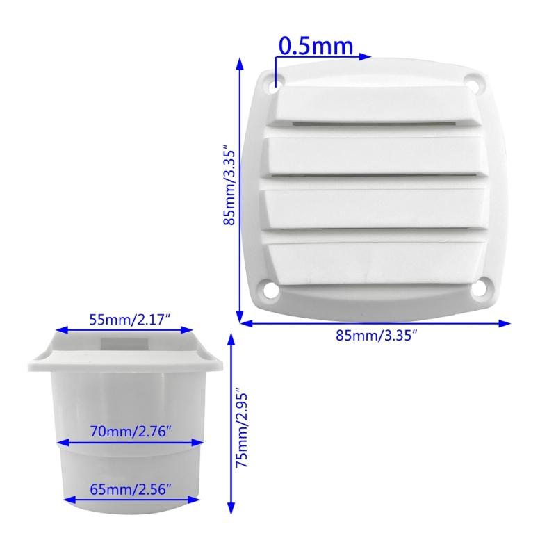 Вентиляционный шланг диаметром 3 дюйма для шлангов лодок, морской, яхт, караванов, домов, вентиляционные решетки для выхода воздуха