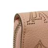 Used Zippy Wallet M82755 7940 (12564) - Current Model - Perforated Pink RFID Monogram Mahina Rose Jasmine Women's from