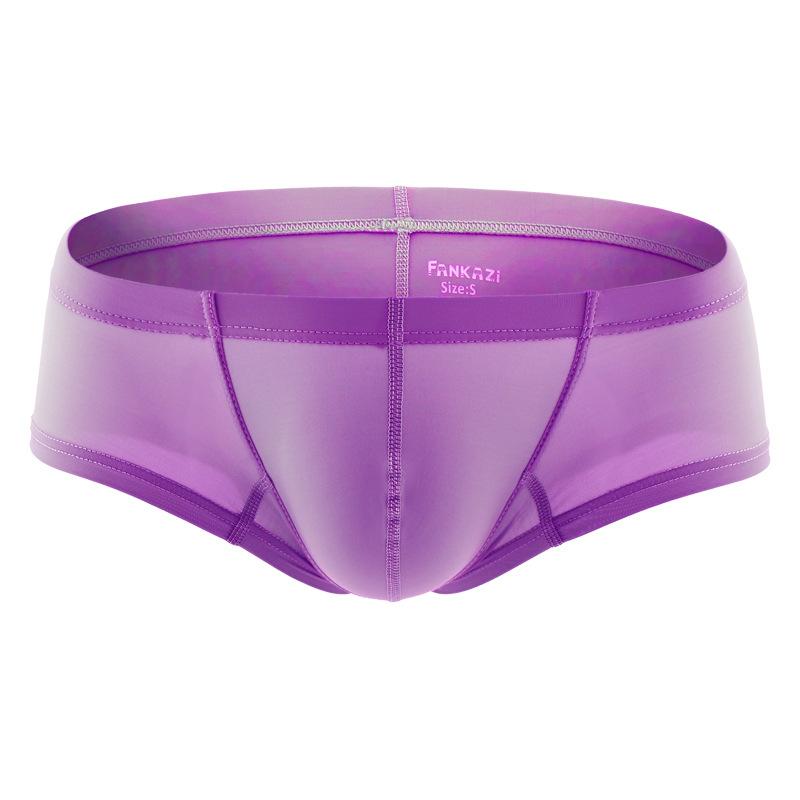 Мужские простые повседневные трусы-боксеры с низкой посадкой, однотонные, комфортные, с 3D-карманом, интимное белье