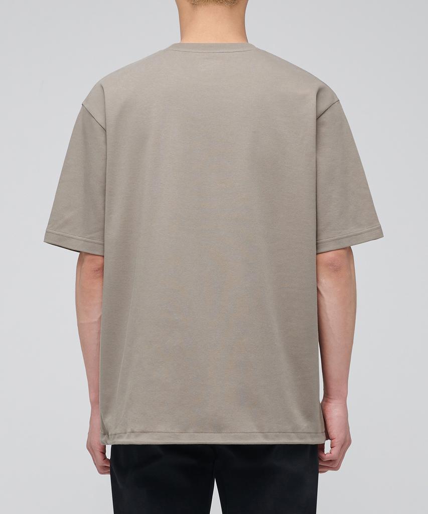 MUSINSA STANDARD Relaxed Fit Crew Neck String T-Shirt [Dusty Beige]