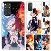 Чехол для телефона My Hero MHA Тодороки Шото для Xiaomi Redmi Note 15 14 14S 13 12S 12 Pro 11S 11 Plus 11T 11E 10S Мягкий Чехол Принт Она