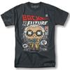 Back To The Future Funko Shirt Delorean Classic Movie Graphic Design T-Shirt