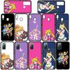 Чехол для iPhone 17 16 15 Xiaomi Poco Redmi Note 14 13 12 11 Pro Max 9 16e Samsung Galaxy S25 S24 S23 OPPO Huawei Sailor Cartoon Moon Чехол для телефона