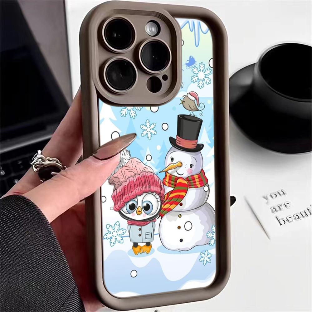 Чехлы для телефонов Ae103 с рождественской елкой для Xiaomi 14T 12 11 Lite 5G NE Redmi 13C 14C 9C 9a A2 A3 Note 12 Pro 11s Angel Eye Ladder Защитный чехол