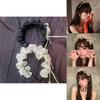 Trendy Sweet And Cool Vampire Skull Headband Perfect For Halloween Parties