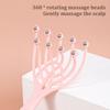 9 Claws Head Massger Streamlined Ball Body Relaxation Scalp Massage Roller For Hair Growth Hand Held Hair Stress Relief Aid