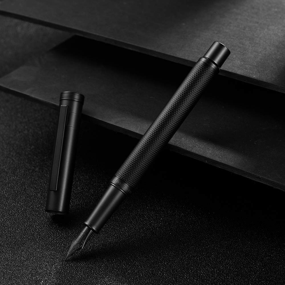 Перьевая ручка Black Forest Extra Fine Point Metal Gift Box Hongdian