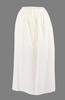 Кремовая подкладка юбки из ткани Long Sile