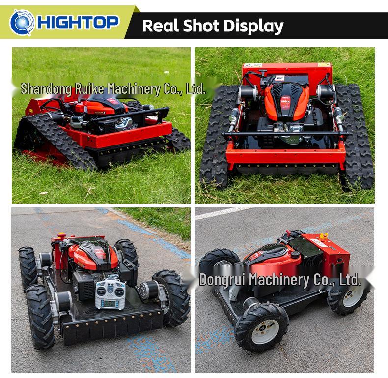 HT550B Intelligent Remote Control Gasoline Lawn Mower & Orchard Crawler