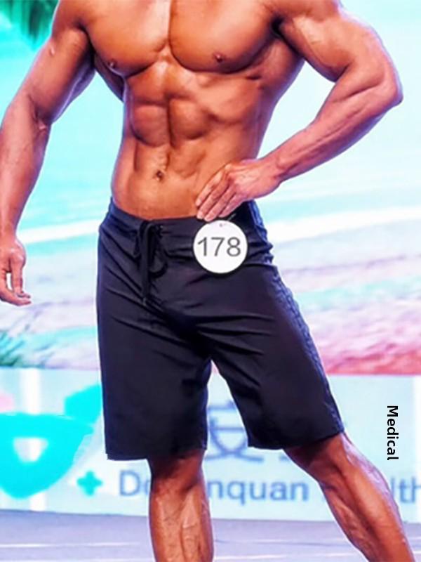 Мужские быстросохнущие шорты для соревнований по бодибилдингу IFBB Olympia 2024 года