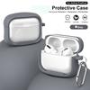 2-в-1, однотонная рамка, подходит для защитного чехла AirPods1/1-го поколения, беспроводных Bluetooth-наушников Apple Pro/1.