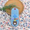 1/4pcs Children's teething remote control silicone material baby teething toys simulation remote control toys teething teether