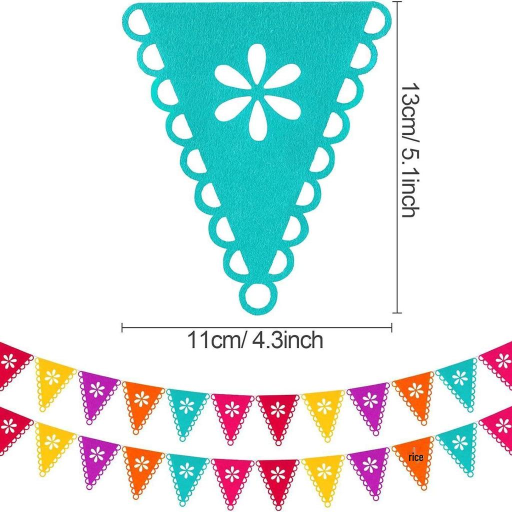 Четырехсторонняя мексиканская пиньята, праздничная гирлянда