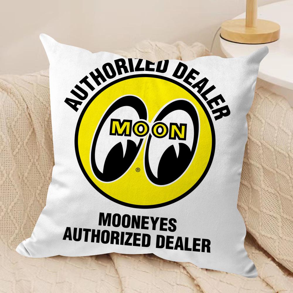 Fashion MMooneyes Cushion Cover Soft Plush Fabric DoubleSided Printed Sofa Cushion Cover for All Seasons Home Decor Gift