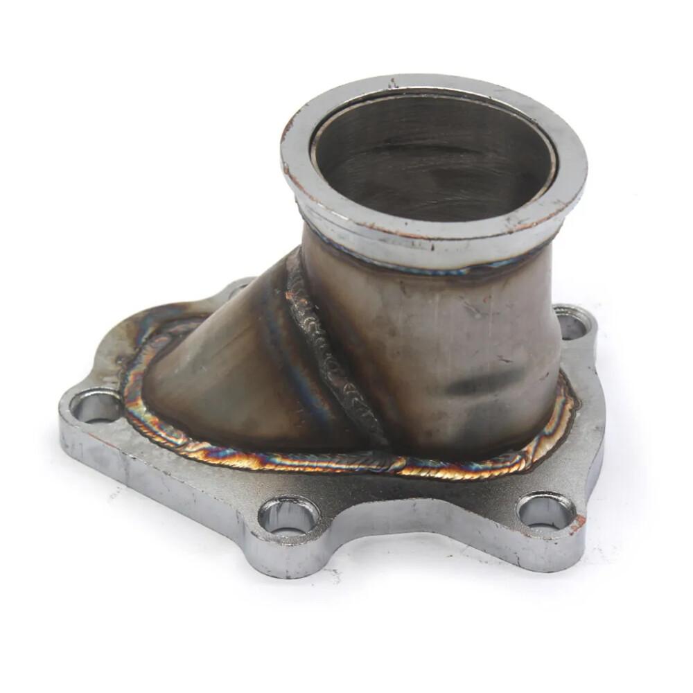 TD04 5 Bolt Downpipe Flange to 2.5" V Band Conversion Adaptor For Subaru WRX
