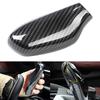 Auto Carbon Fiber Gear Shift Knob Trim Cover For BMW 5 6 7 Series G30 G31G11 G12 LH Car Gear Shift Knob Cover Carbon Fiber
