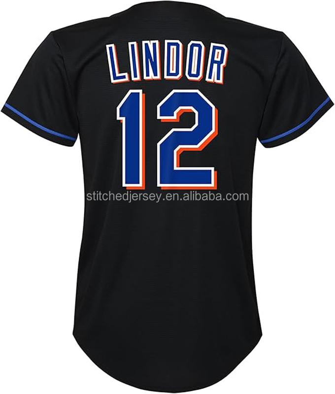 2026 Hot Style Men's Stitched #12 #18 #22 Darryl Strawberry Francisco Lindor Juan Soto Baseball Jersey