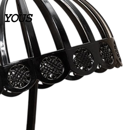 Hat Mannequin Head Stand Display with Arc Support, Shape Retention Lightweight Plastic Organizer, Cap for Retail Desktop Holder Rack Baseball Caps And