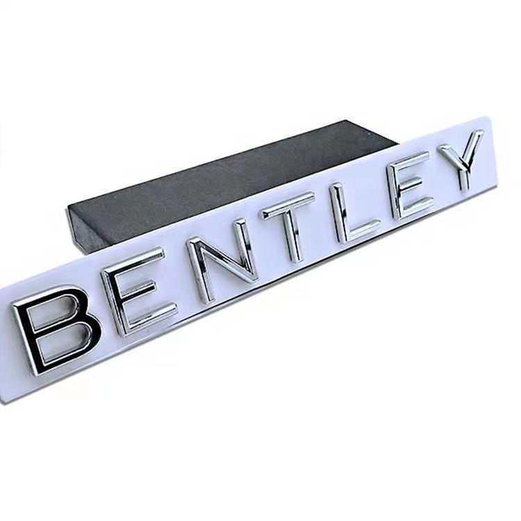 Наклейка на багажник BENTLEY LOGO С Английской Буквой Для Bentley Flying Spur Continental GT Bentayga Mulsanne
