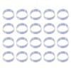 Invisible Protective Rings for / / Switch PRO Silicone Elastic Joystick Guard Rings 20Pcs Ultra-thin Cover