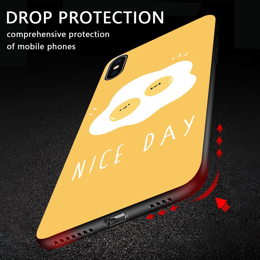 Чехол для телефона с мультяшным растением, кактусом, закуской, снегом, палкой