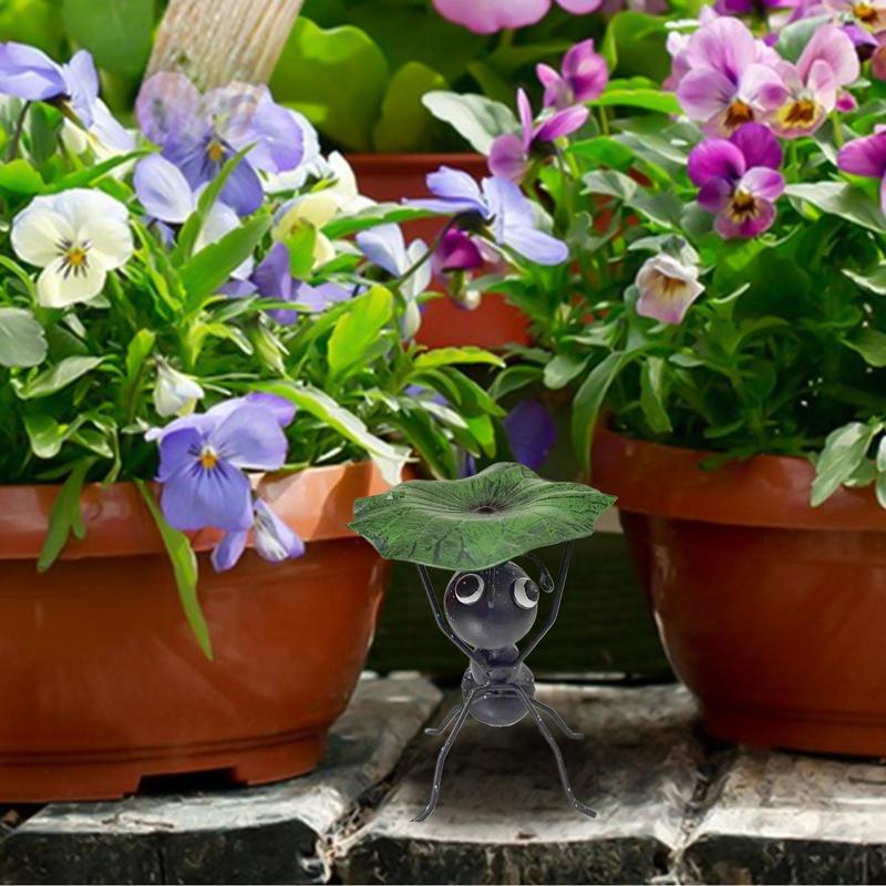 Садовый Декор Муравьи Металлические Муравьи Садовые Украшения Двор Металлическое Искусство Задний Двор Газон Колышки Декор Муравьи Сад Железные Поделки