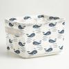 (YOUU06)1pc Cotton Linen Fabric Waterproof Sundry Basket Storage Box Cosmetic Toy Organizer Underwear Sock Cloth Storagebag