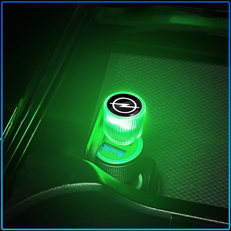 Для Opel Astra H G Corsa Insignia Astra Antara Meriva Zafira Салон Автомобиля Стайлинг Салона USB Атмосферная Подсветка Портативная Мини Светодиодная Party Лампа