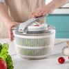 Press-type Vegetable Salad Spinner 3 L Capacity Vegetable Washer Vegetable Preparation