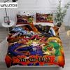 Ями Юги Игра Комплект пододеяльника Односпальный Двуспальный Кинг Сайз США Твин Фул Куин Сайз Аниме Комплект постельного белья