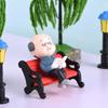 PVC Grandparent Figurines - Car Ornaments, DIY Succulent, Micro Landscape, Cake Decoration Recliners