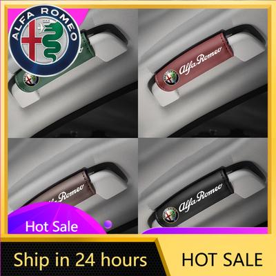Автомобильные наклейки Для Alfa Romeo Для Alfa Romeo Giulia Stelvio Giulietta 156 159 147 Mito Кожаная накладка на крышу автомобиля Подлокотник Ручка для открывания