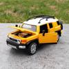 1/32 Toyota FJ Cruiser литые модели автомобилей и игрушечные металлические внедорожники модели автомобилей звук и свет высокая имитация детские подарки