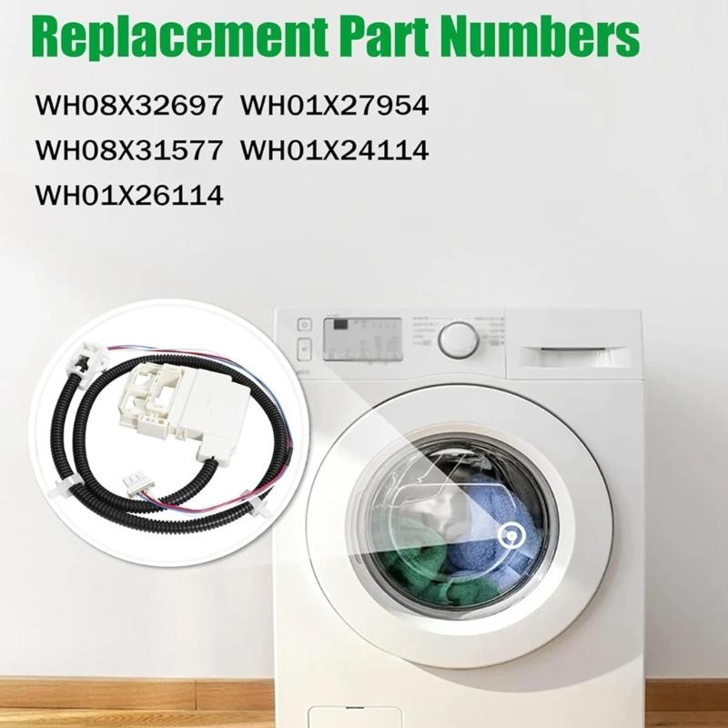 Washing Machine Lid Lock Washing Machine Repair Set Washer Maintenance Set Washing Machine Assembly for Secure Closure