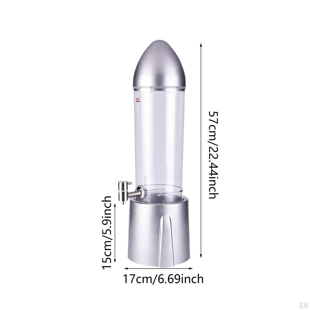 Диспенсер для пива 3 л, многоцелевой интегрированный кран, коммерческий напиток для