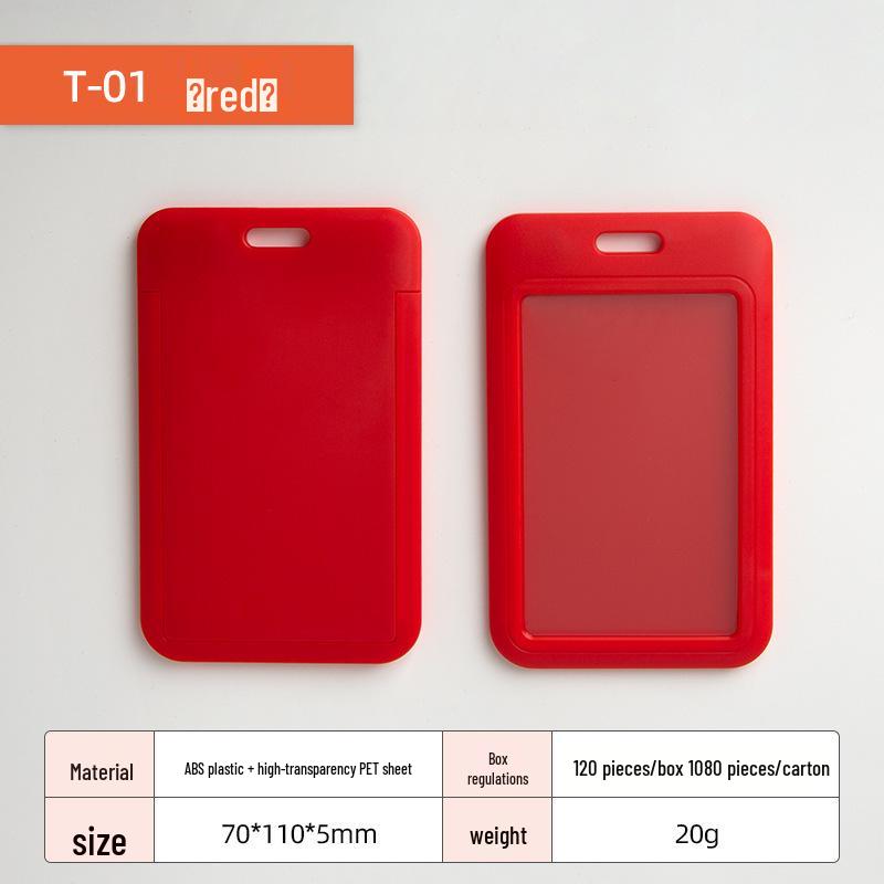 Student Campus ID and Access Card Holder for Bus, Meal, Room Cards - Hard Shell, Custom Printing Available.