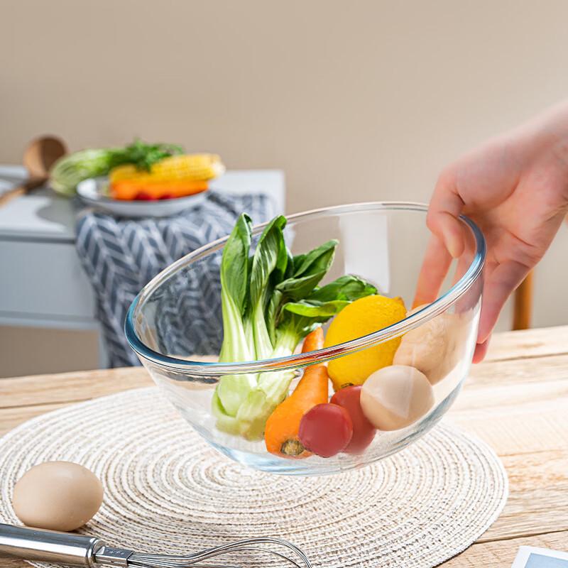 Набор мисок для смешивания из янтарного стекла Wutuo