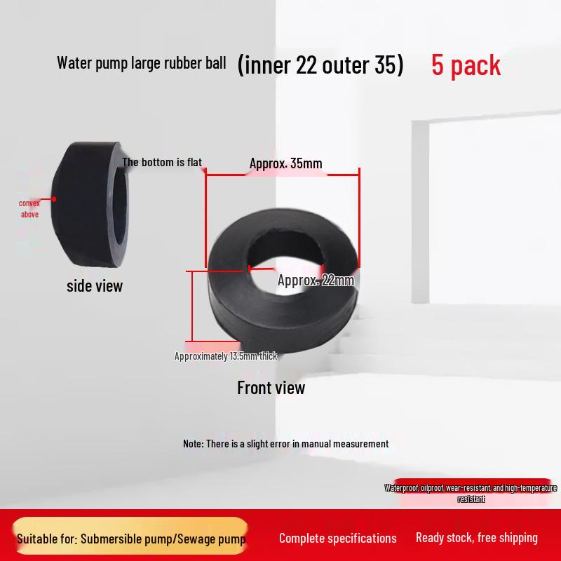 Ремкомплект резиновых уплотнений для погружного насоса: Шнур питания, Водонепроницаемые кольца, Бусины для абака