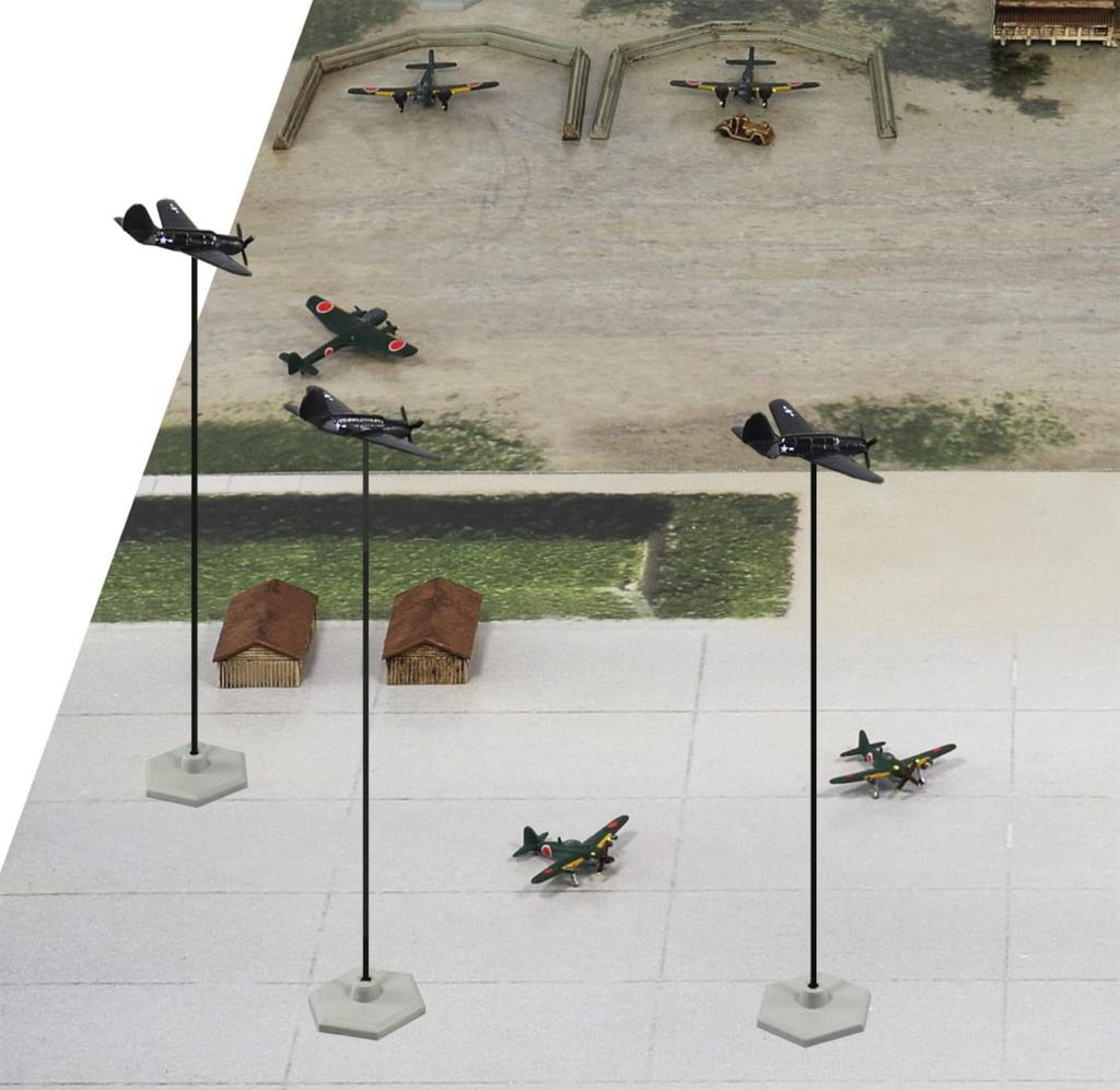 Pit Road SPS Series 343rd Navy Air Corps Fight Bravely Over Plastic Model SPS32 Plastic 1/700 (Battle Matsuyama) (Castle/Building/Scenery Model)