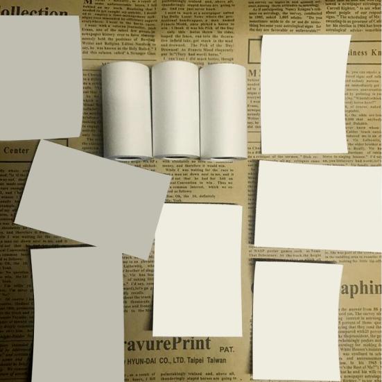 Водонепроницаемая термобумага 57x30 мм для фотопринтера Paperang, POS-терминала