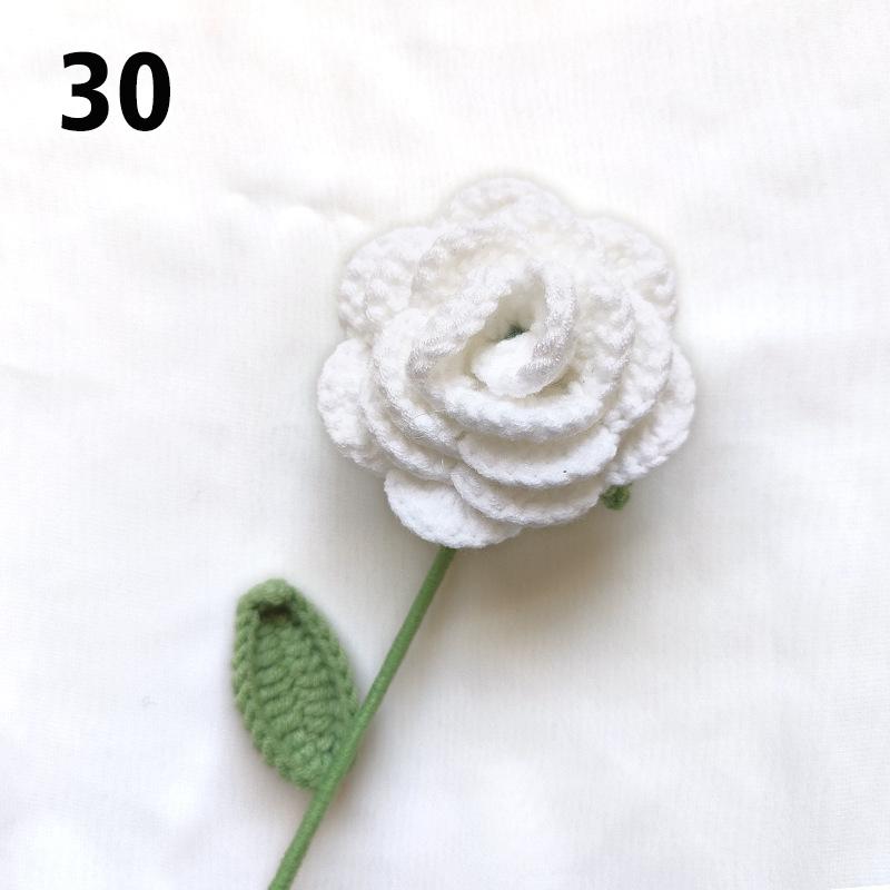 Подарок на День Учителя Подсолнух Вязаный Цветок Вязаный Цветок Ручной Работы Букет Домашний