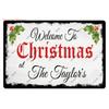 Retro Merry Christmas Metal Wall Decor Vintage Christmas Bakery Metal Sign for Gift  Bar Club Cafe Room Decoration WY