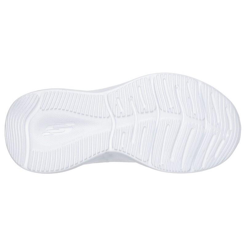 Skechers Skech-Lite Pro Простые Удобные Нескользящие Износостойкие Низкие Повседневные Кроссовки Детские Кеды Белые 303934L-WHT