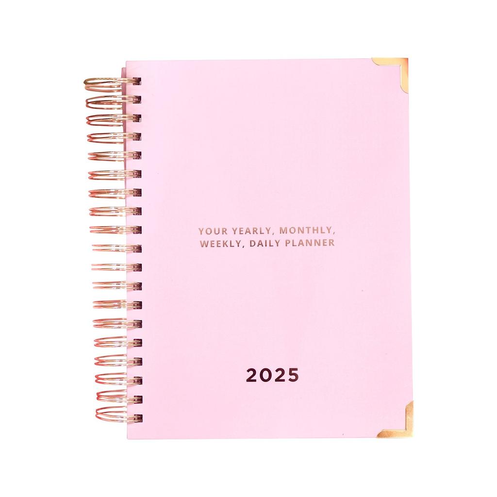 Ежегодный блокнот для планирования бюджета, финансового планирования и еженедельного планирования с инструментами для постановки целей