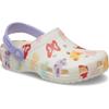 Crocs Classic Butterfly Graphic Clog Kids Chalk 211255 0wv