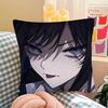 AAdoS Anime Cute Pillow Case Fashion Square Pillowcase Bedroom Sofa Room Ins Decoration Leisure Cushion Cover