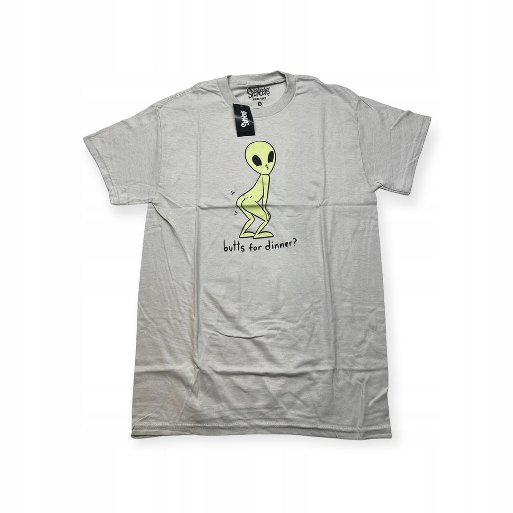 Koszulka T-shirt męski okrągły dekolt SPENCER'S nadruk S