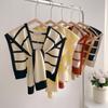 Korean Knitted Shawl Summer Air Conditioning Fake Collar Neck Knit Thin Knotted Cape Shoulder Scarf For Women Fashion