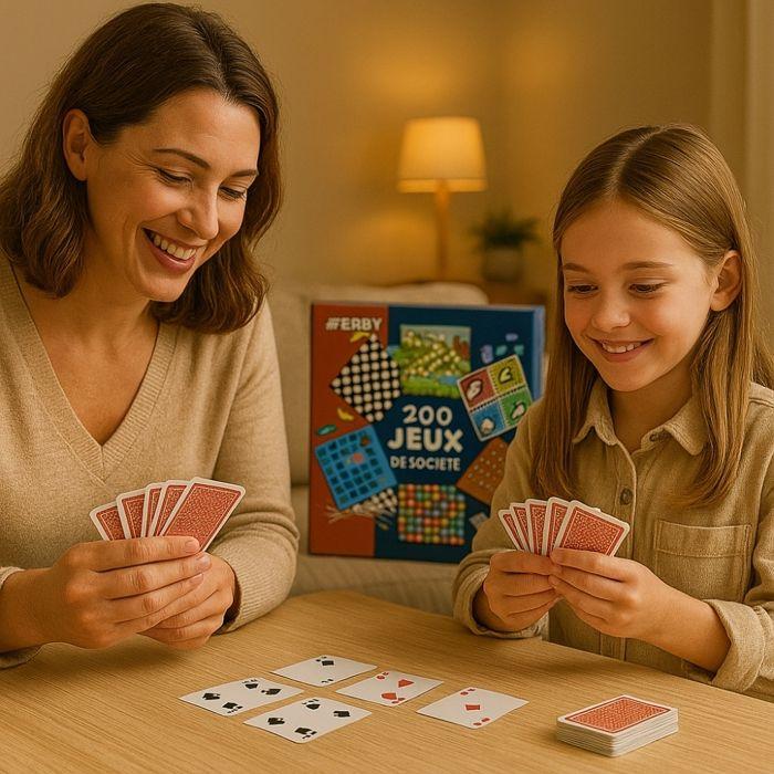 Coffret de Jeux de Société - SHOP-STORY - 200 Jeux Classiques - Mixte - À partir de 6 ans - 6 joueurs ou plus