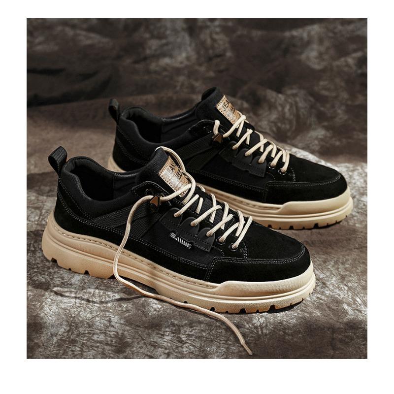 Модный тренд, Новая молодежная мужская обувь, Кроссовки, Воздухопроницаемые, Дезодорирующие, Износостойкие, Амортизирующие, Повышенная нескользкость